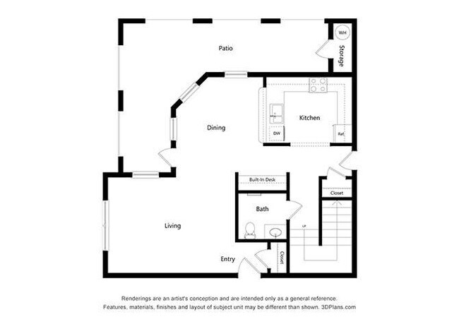 Unit 0201 0601 floor plan